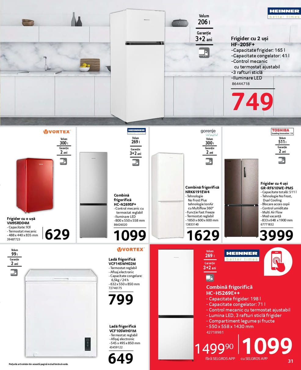 catalog Selgros nealimentar